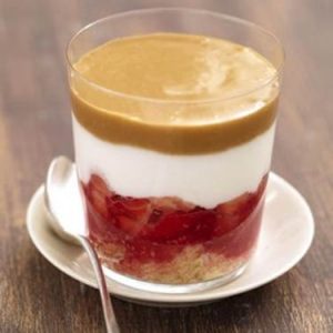 Ricetta Cheesecake destrutturata con ganache al caffè