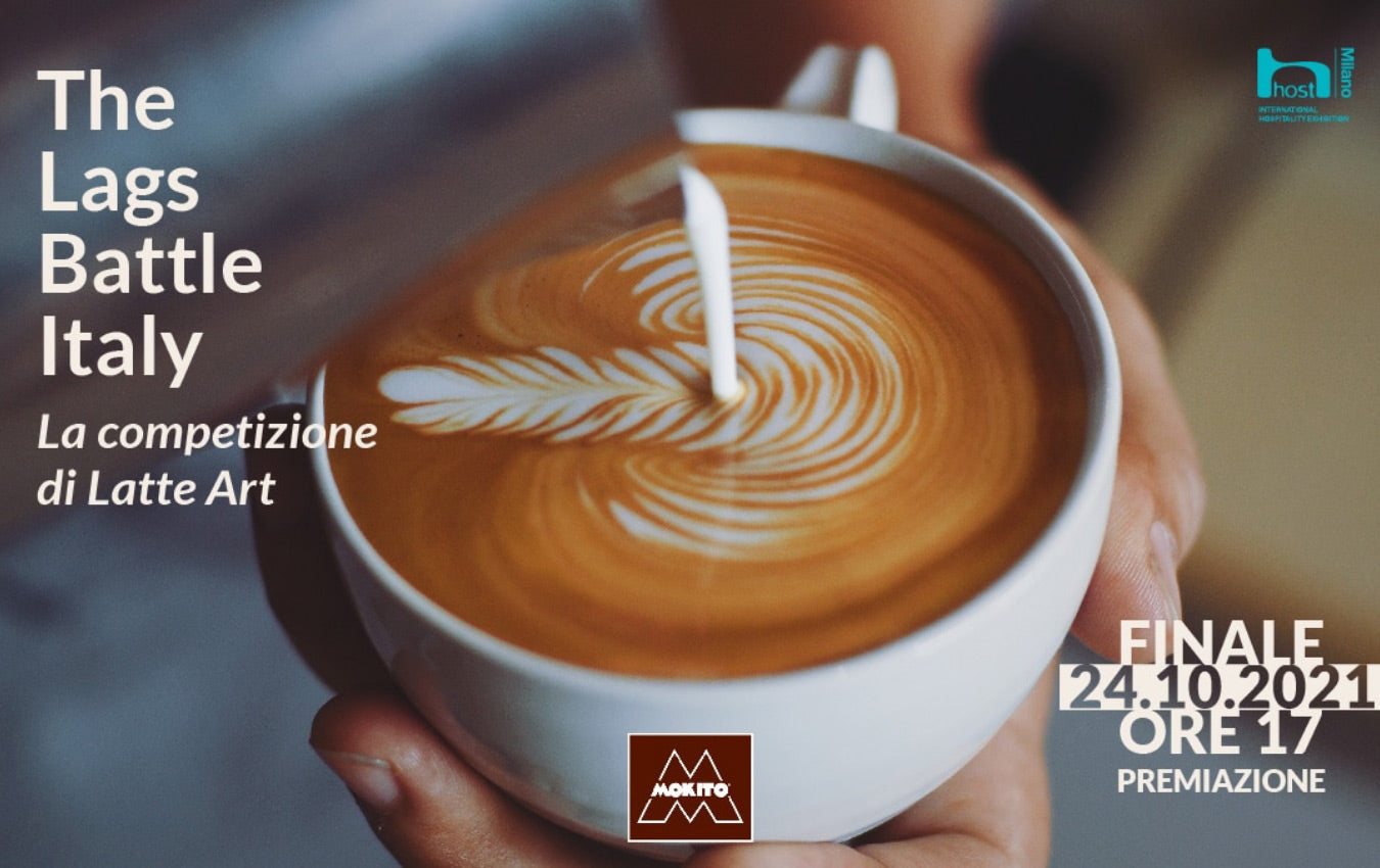 La miscela Mokito diventa sponsor della finalissima di Latte Art Grading System