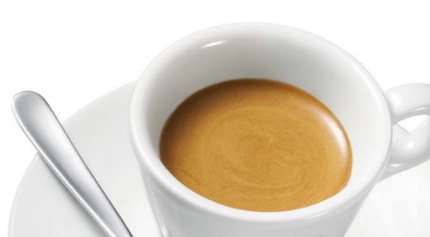 La crema e l'aroma del caffè