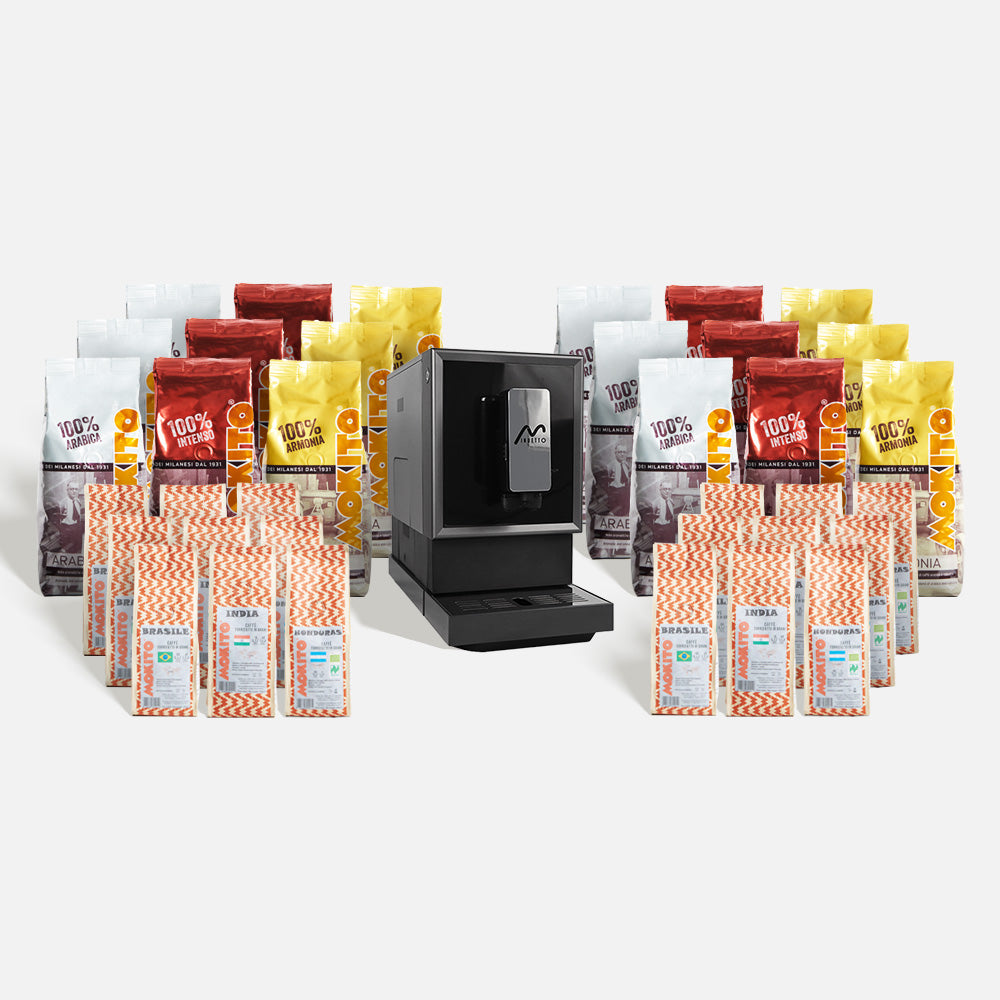 Minuetto – Macchina da Caffè Automatica con Macinacaffè Integrato e Cappuccinatore