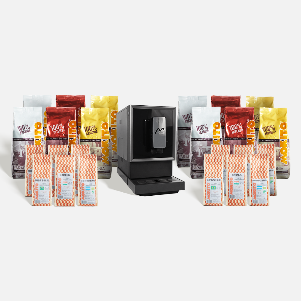 Minuetto – Macchina da Caffè Automatica con Macinacaffè Integrato e Cappuccinatore