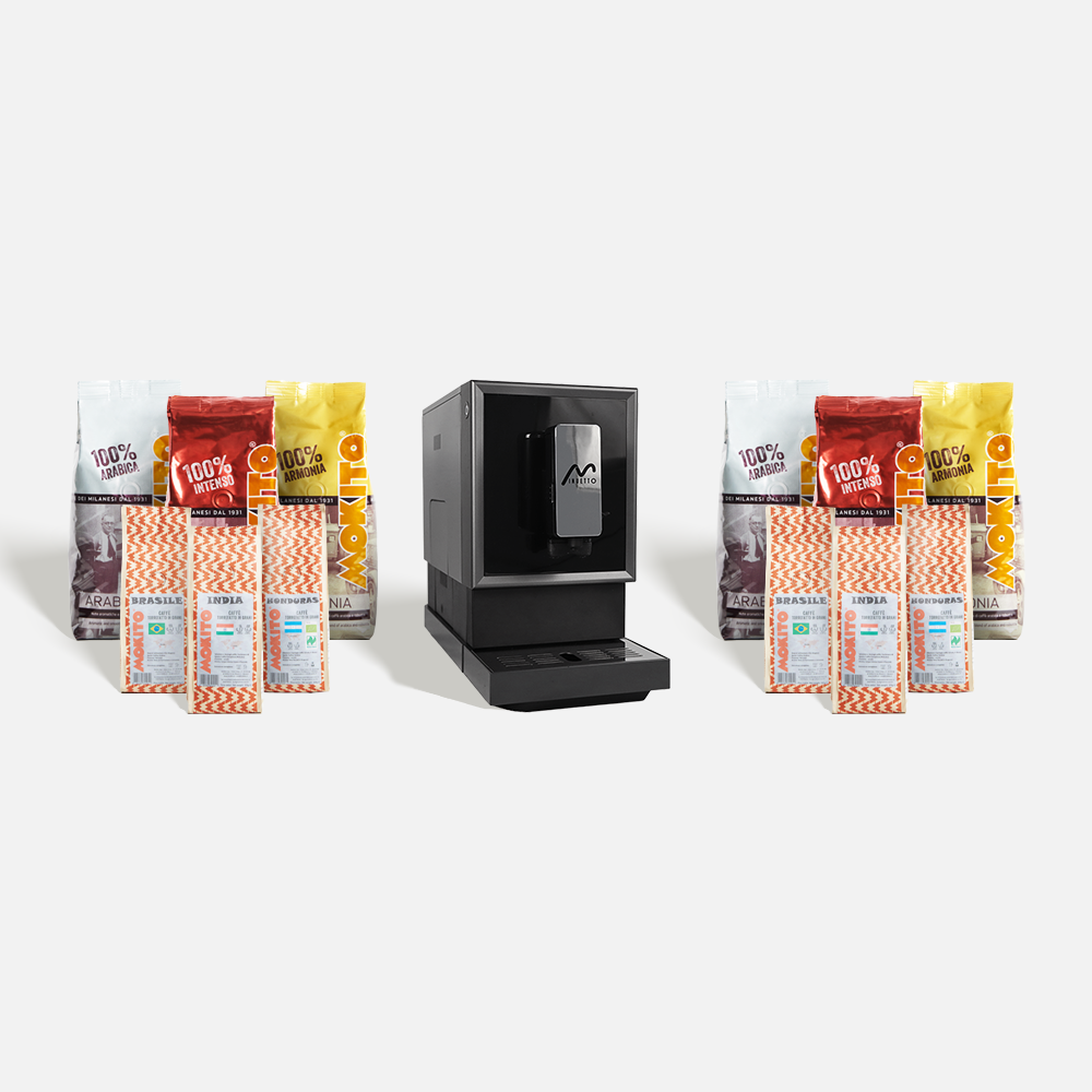 Minuetto – Macchina da Caffè Automatica con Macinacaffè Integrato e Cappuccinatore