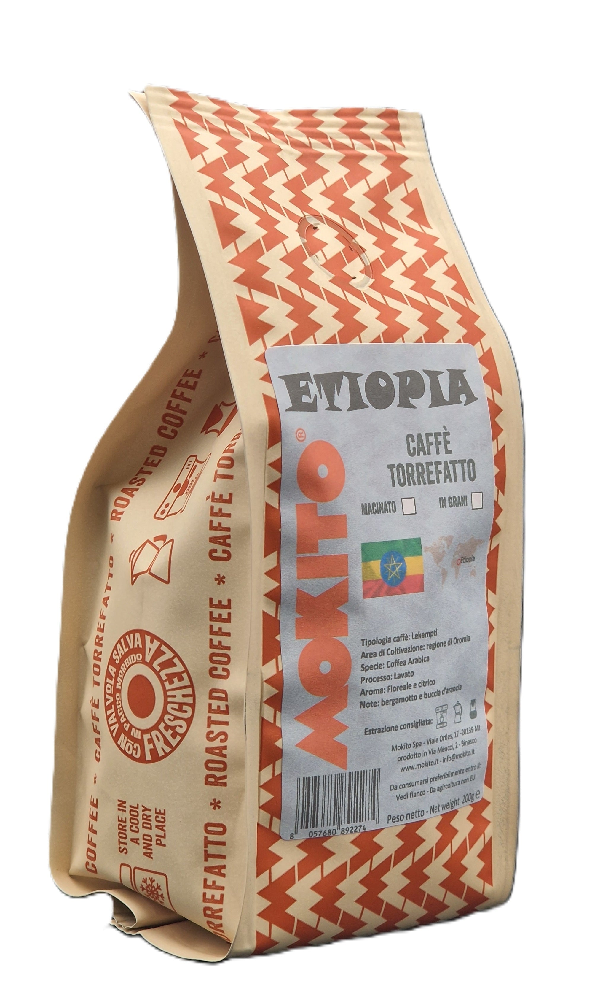 Caffè Macinato per Moka o Filtro - Monorigine ETIOPIA